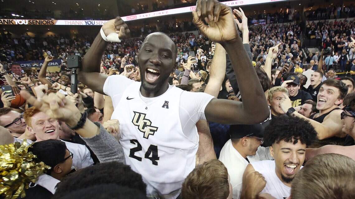 No longer just a sideshow attraction, Tacko Fall is looking for his shot at NBA Combine