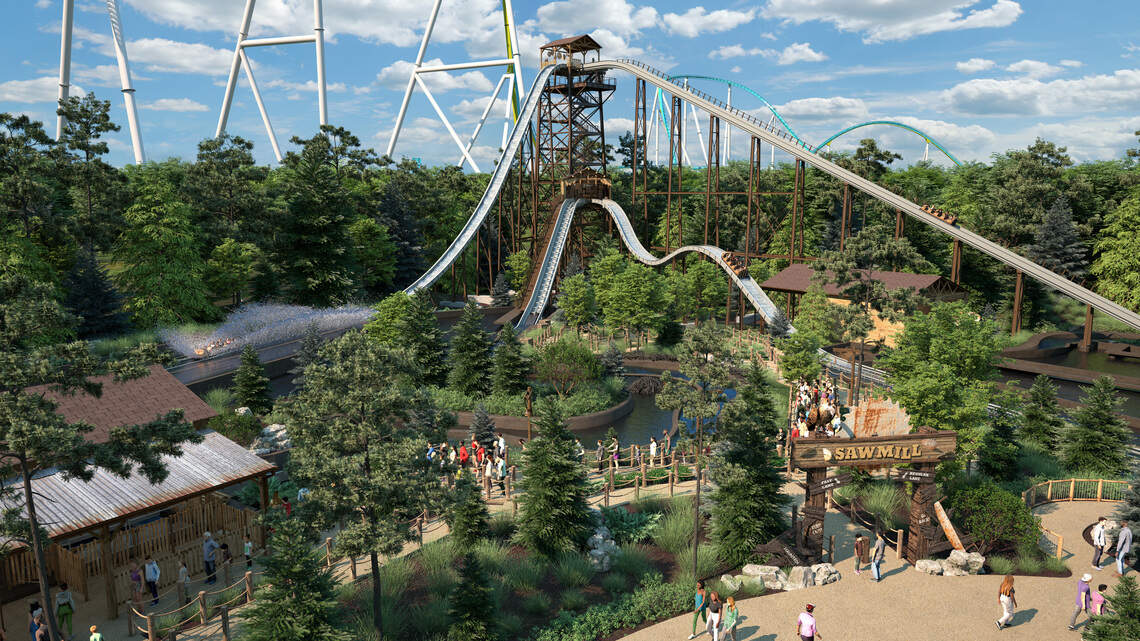 New Carowinds ‘Super Flume’ aims to break three world records with 100-foot drop