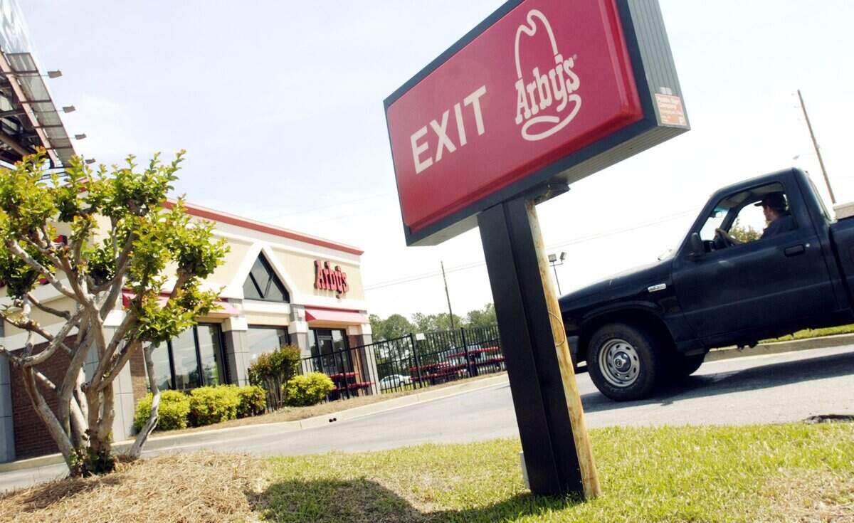 This file photo shows an Arby’s in Georgia.