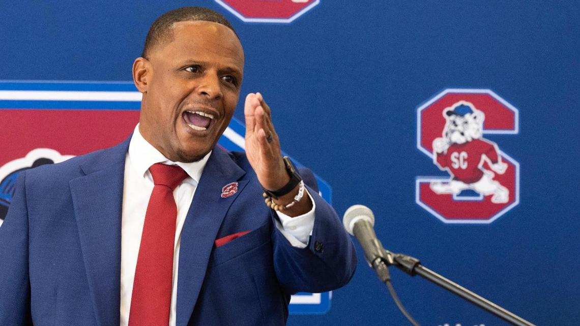 SC State football beats the weather, gets practice in thanks to help from USC Gamecocks