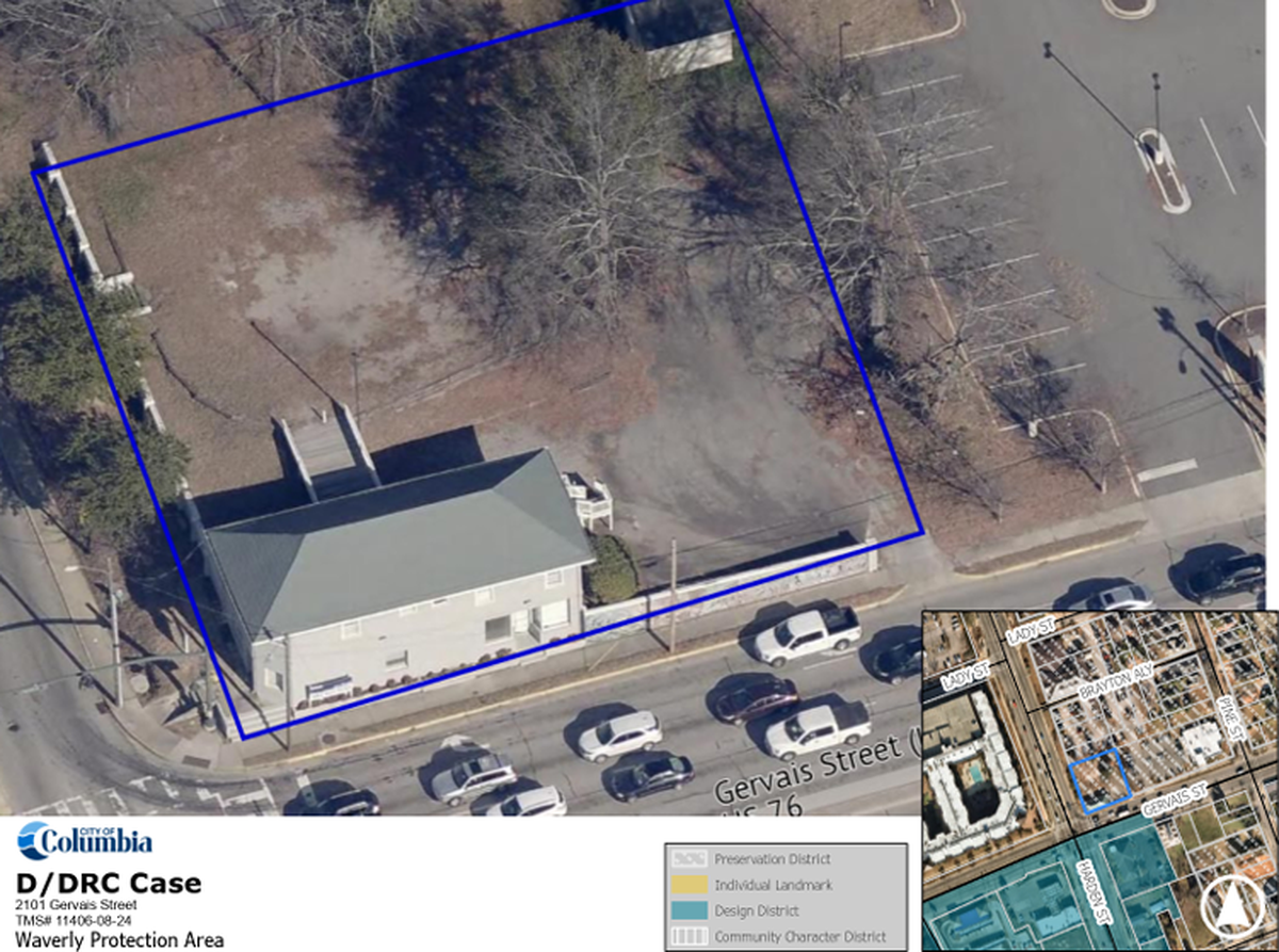 Developers hope to convert the property at 2101 Gervais St. into housing. The property was previously office space but it also played a role in Columbia’s Civil Rights history.