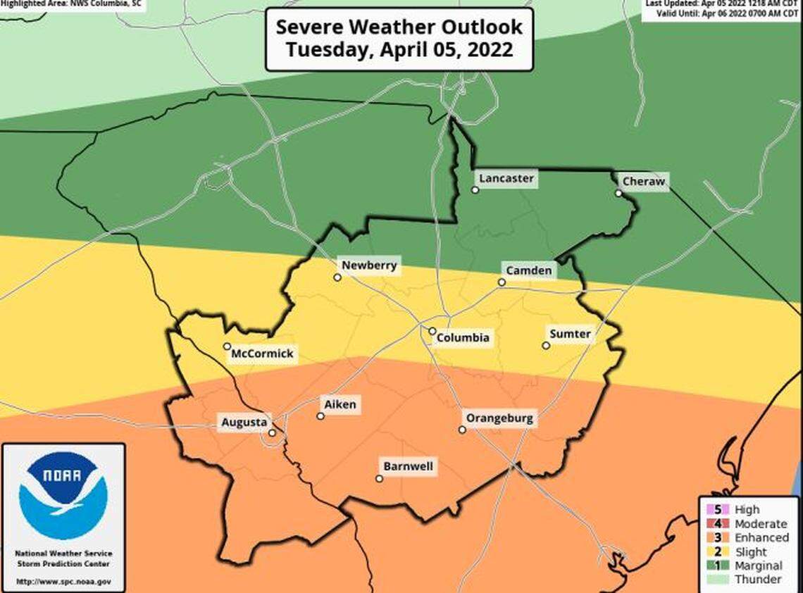 Severe weather is forecast to affect the Midlands.
