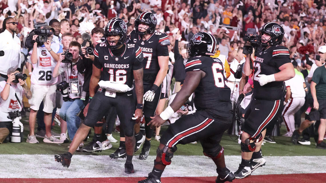 Snap counts: South Carolina tightens up rotations vs. Tennessee