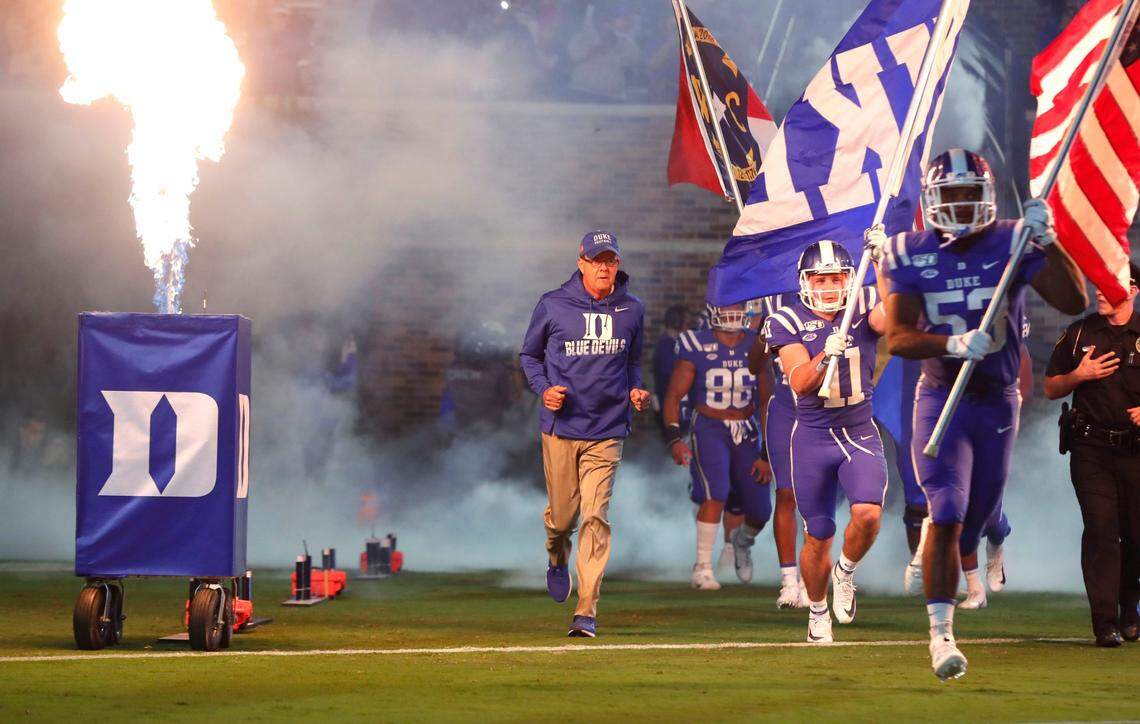 Duke head coach David Cutcliffe added a high-profile transfer quarterback in the offseason, with Chase Brice moving over from Clemson.