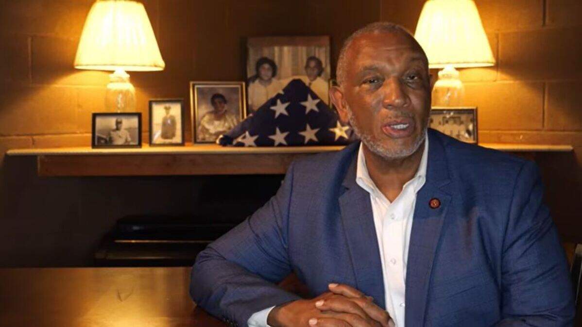 Tim Lewis, the chairman of the Dorchester County Democratic Party, withdrew from the race for South Carolina’s 1st Congressional District on Monday, March 7, 2022. Lewis is pictured in this screenshot from his campaign video.