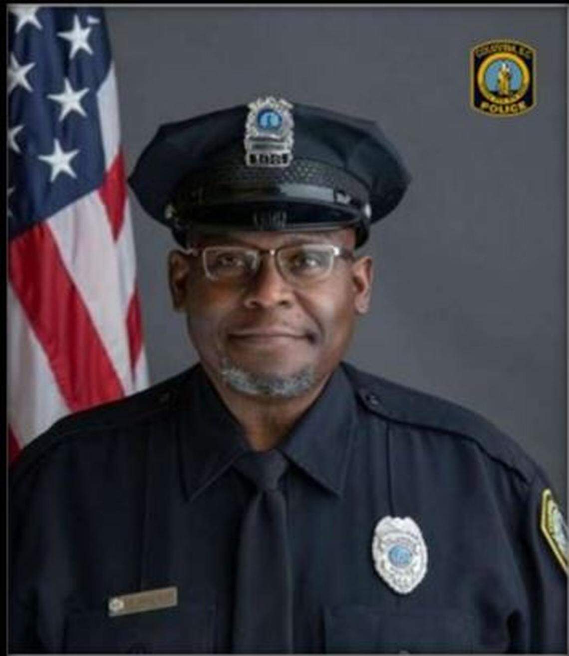 Master Police Officer Tony Rhinehart died while off duty, according to the Columbia Police Department.