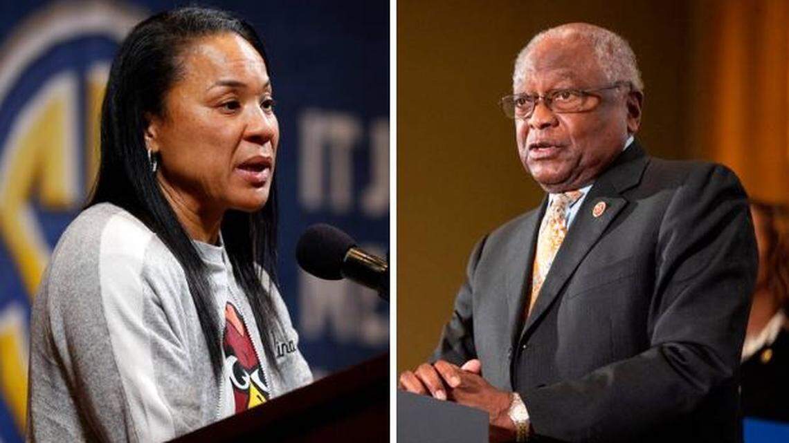 Now is critical time to keep up momentum against racism, Staley, Clyburn say