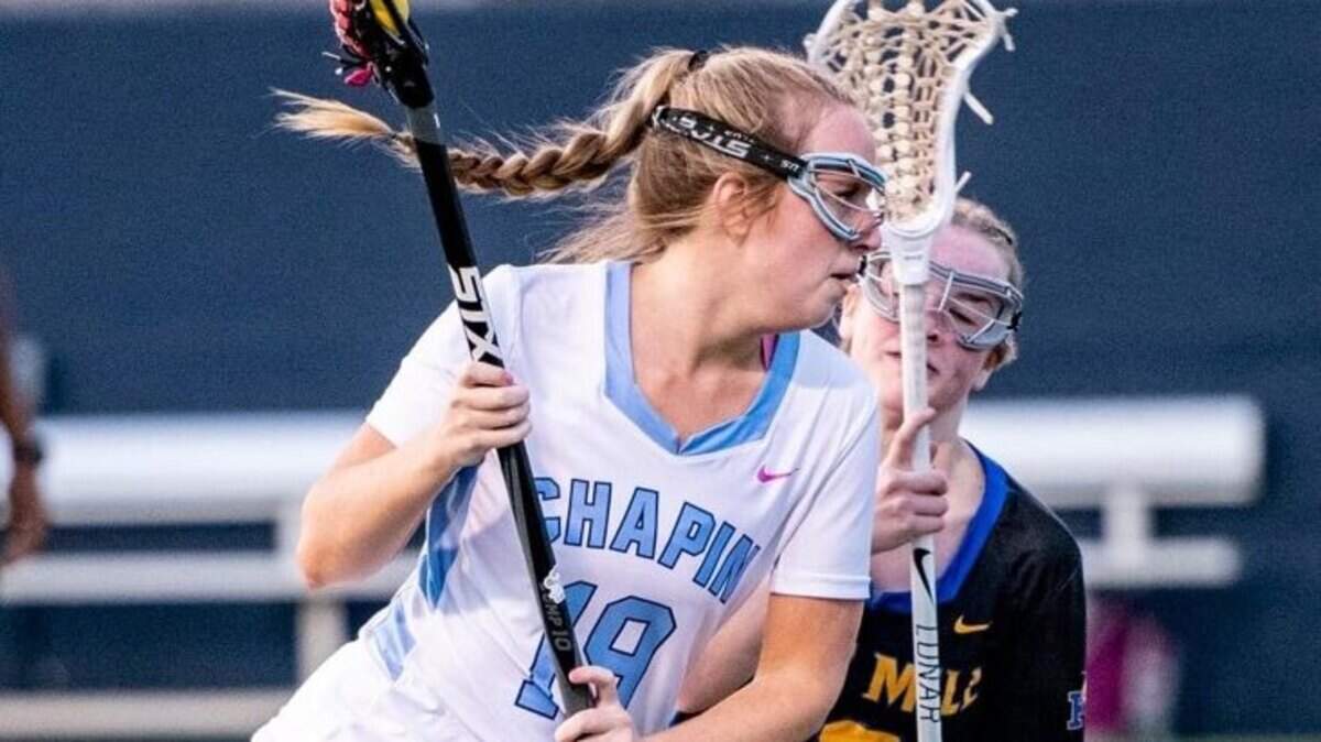 Chapin High School’s Reagan Finn is one of The State’s Players of the Year for girls lacrosse.