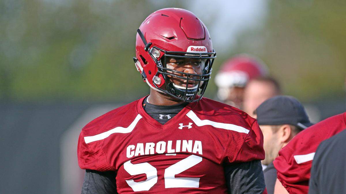 South Carolina football’s Jaylen Nichols