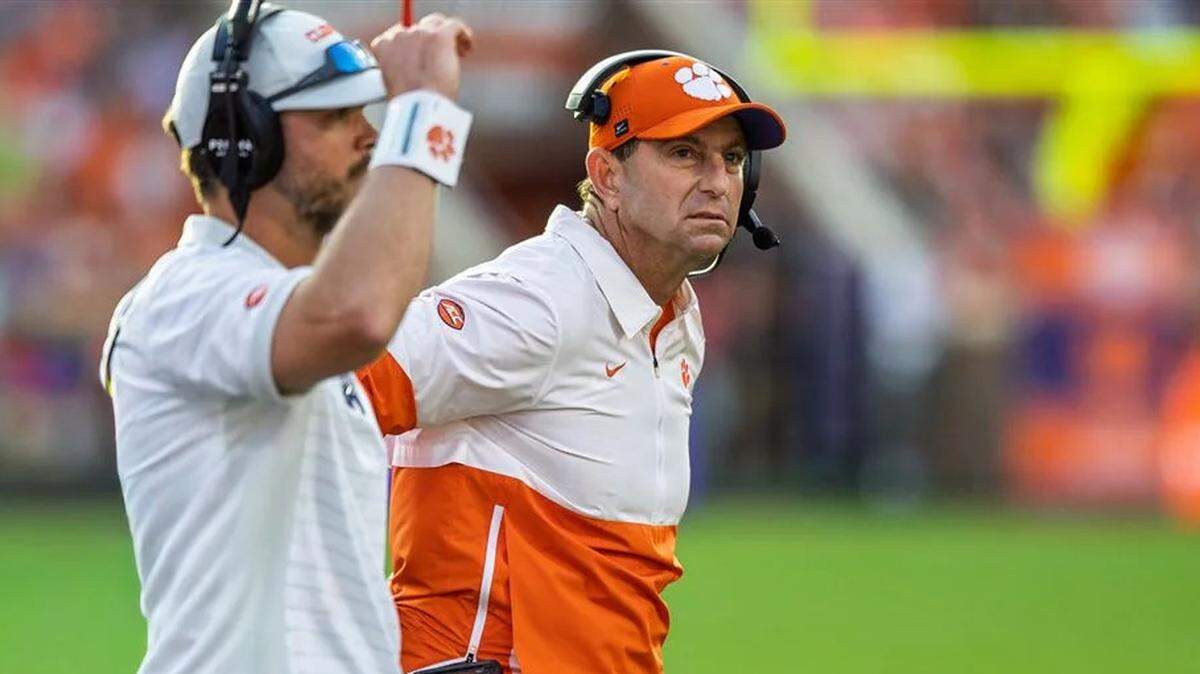 Clemson football coach Dabo Swinney is scrapping for a winning record (and doing some big-picture soul searching) after his team’s 3-5 start to the 2025 season.
