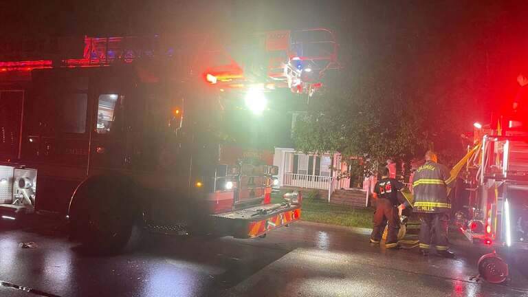 Lightning strike causes overnight house fire in Columbia, SC officials say