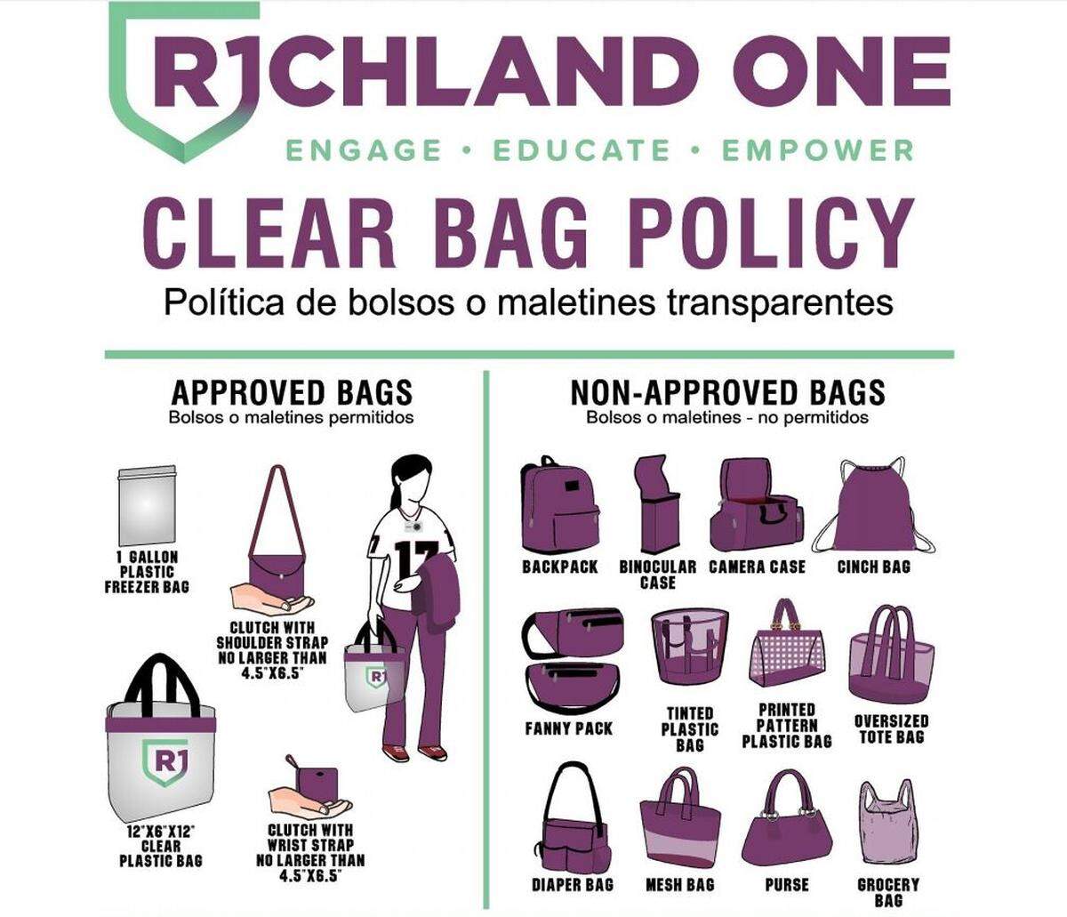 Richland One’s new bag policy