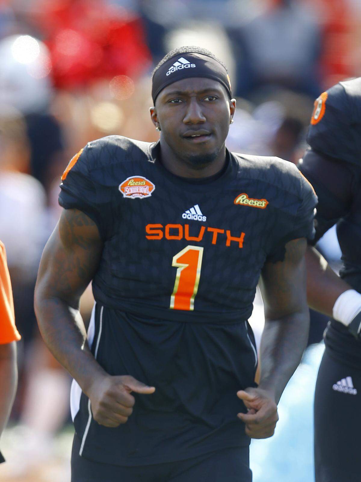 Wide receiver Deebo Samuel is a no-brainer pick for the Panthers if he’s available in the first round.