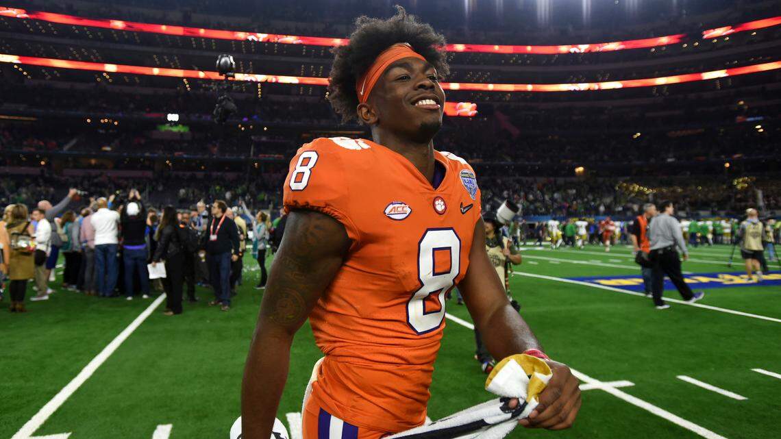 Clemson receiver Justyn Ross became the first known Tigers student-athlete to benefit from the NCAA’s new interim name, image and likeness policy.