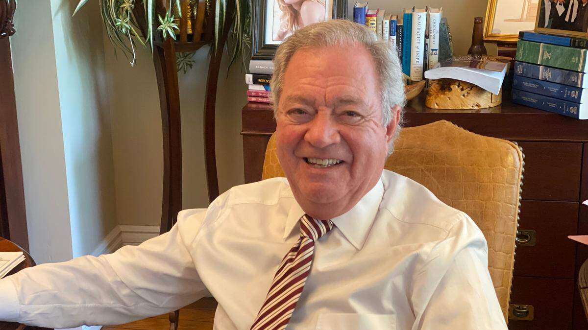 Dick Harpootlian, 76, is looking happier these days now that he’s finished his book about his investigation and prosecution of South Carolina serial killer Donald “Pee Wee” Gaskins.