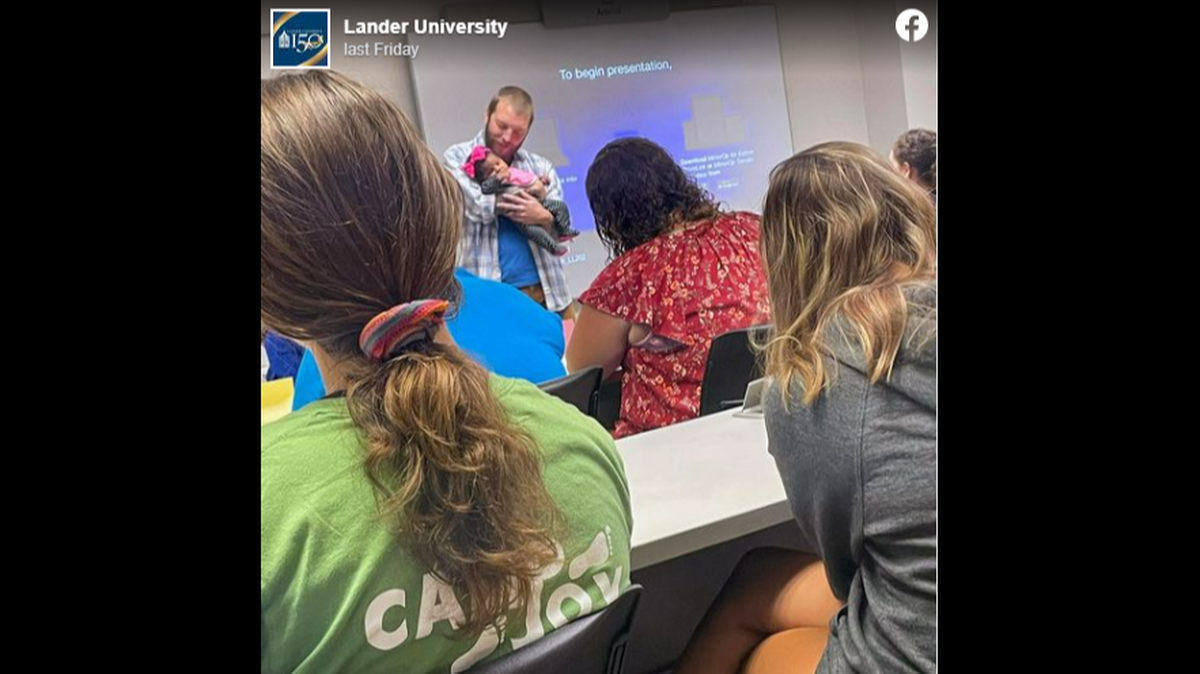 Social media users praised the South Carolina professor’s actions.