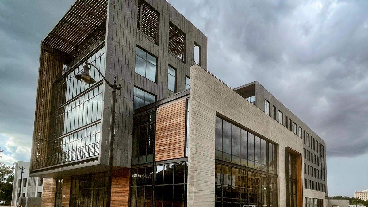 The WestLAwn Building on the BullStreet District campus in Columbia.