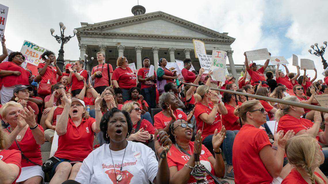 SC teachers awakened a ‘sleeping giant.’ Now they’re taking their voices to the polls
