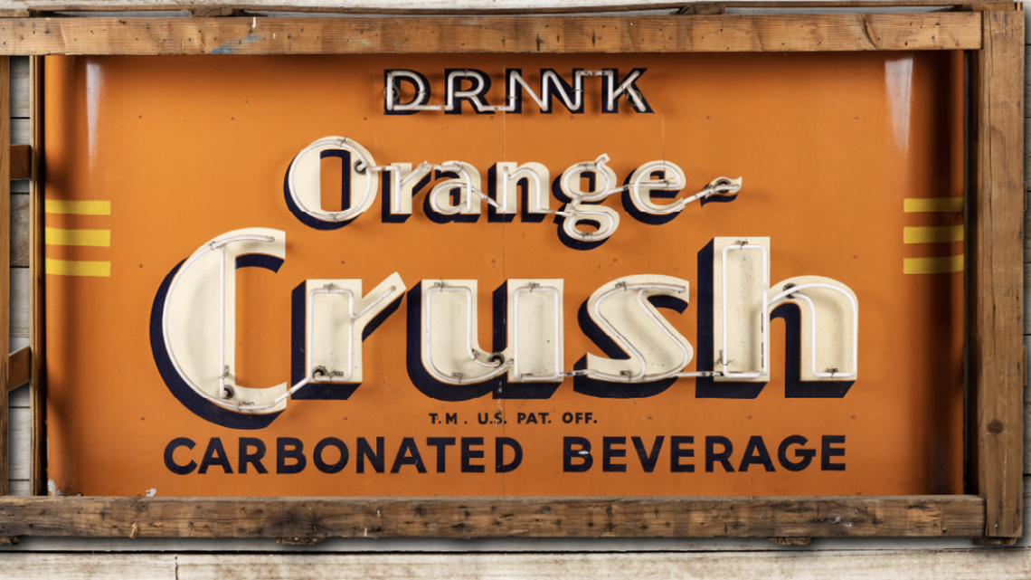 Richmond Auctions sold this sign for a record $189,750 in February.