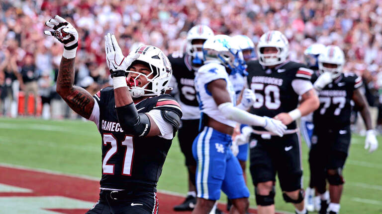 South Carolina vs. Kentucky football updates: Gamecocks lead after 1st quarter