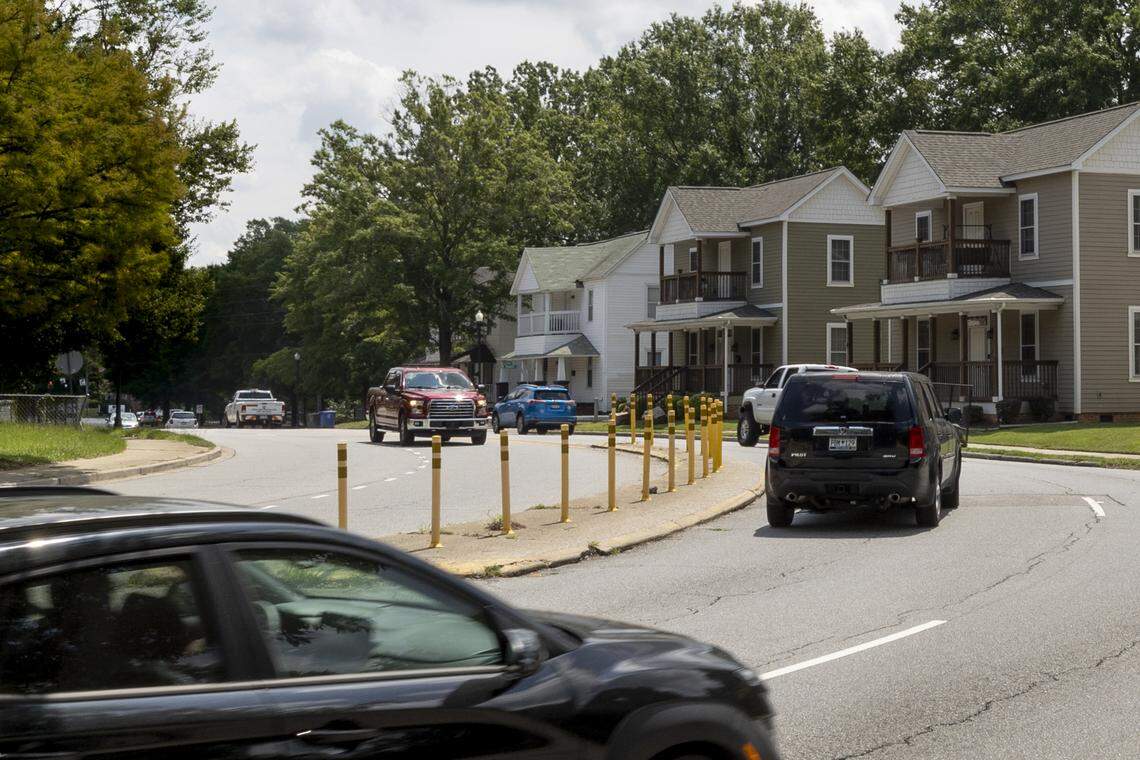 The Mill District Alliance, comprised from the, Olympia, Whaley and Granby neighborhoods is looking into managing traffic flow from Whaley and Huger streets.