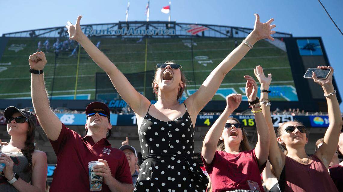 South Carolina and North Carolina have become semi-regular foes at Bank of America Stadium.
