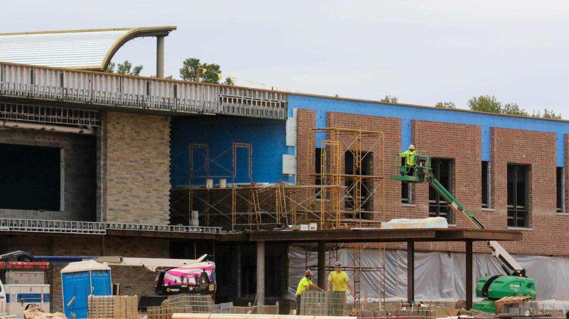 Construction is underway on Piney Woods Elementary School in Chapin.The school is expected to open in the fall of 2021. Yes 9/16/20