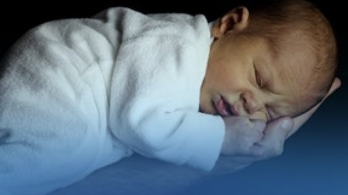 This is a baby the Department of Social Services uses to represent babies given up safety through Daniel’s Law