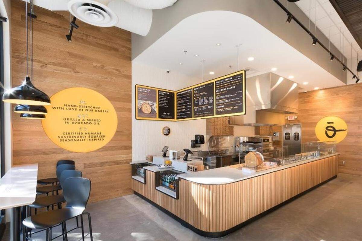 Aramark provided this graphic rendering of what Oath Pizza could look like when it opens in Russell House on USC's campus in August.