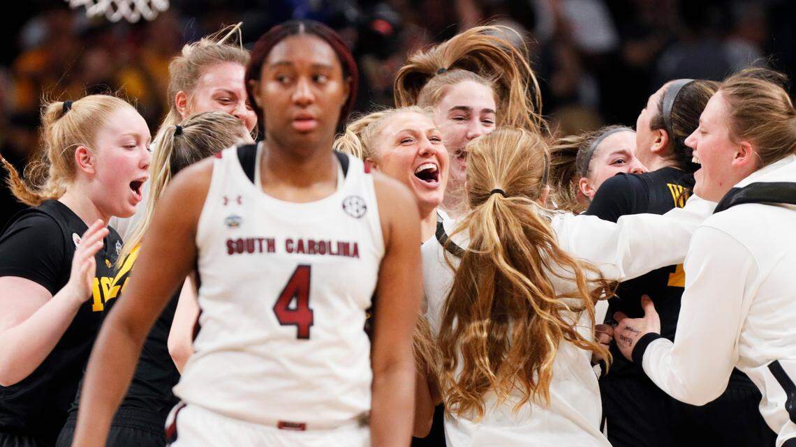 ‘That’s not us’: No. 1 South Carolina looked unfamiliar in Final Four loss to Iowa