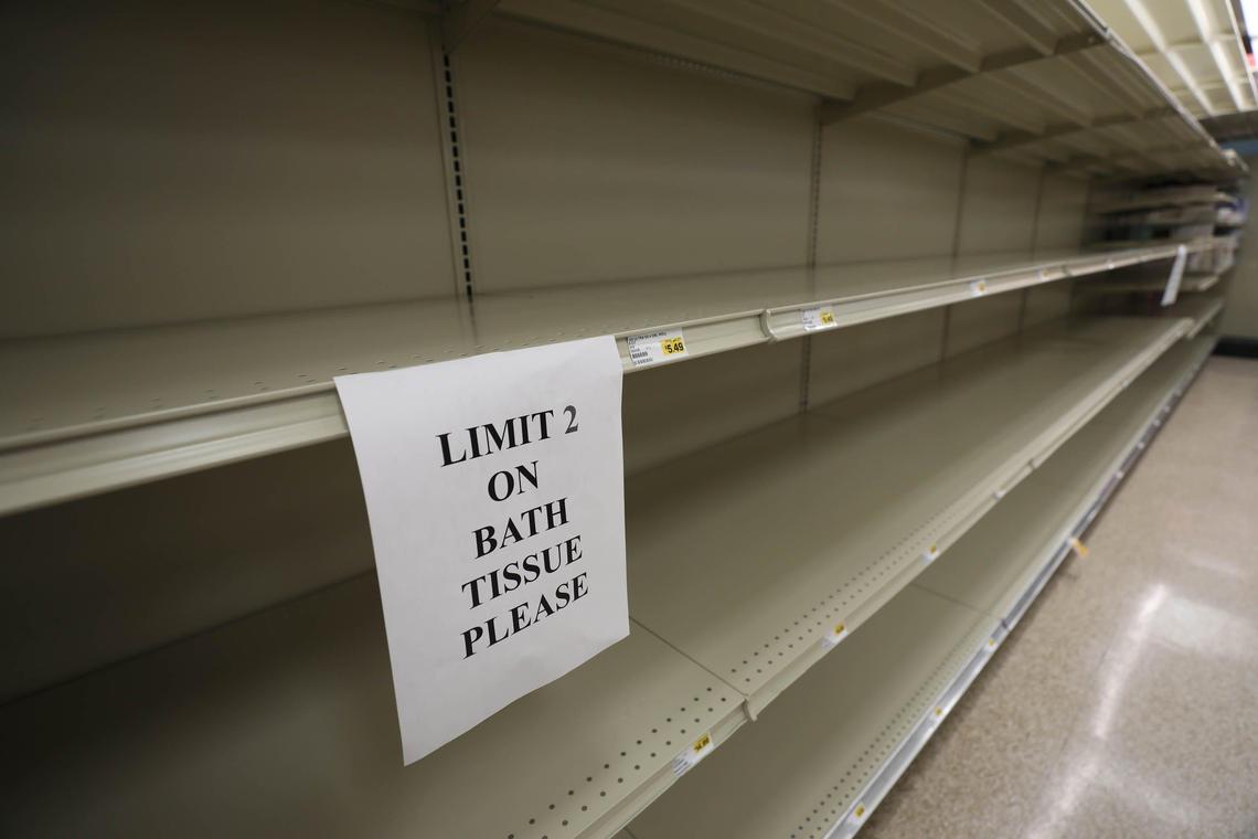 Like most grocery stores, The Piggly Wiggly on Devine Street, is having a hard time keeping high-demand items on the shelves. Items like toilet paper, hand sanitizer, isopropyl alcohol and disinfectant products are in such short supply, they are sometimes not delivered to the stores. 03/24/20