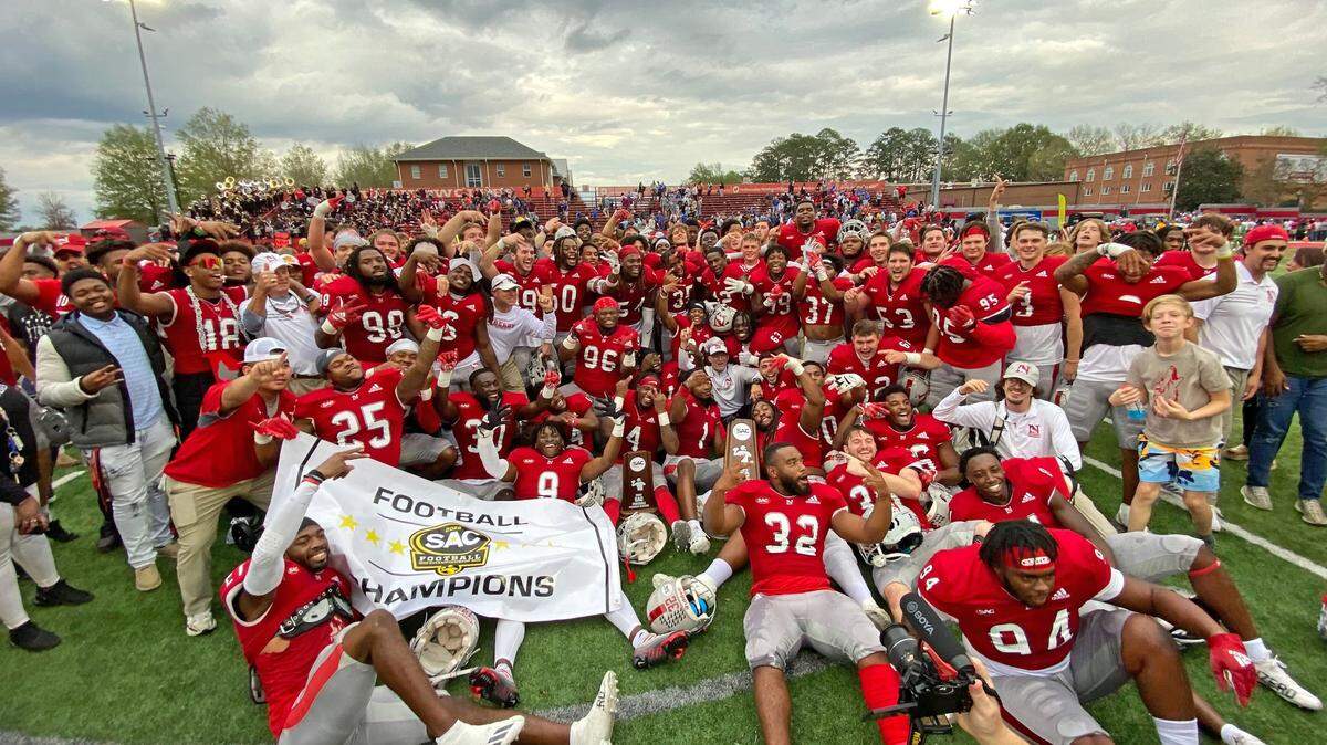 The Newberry College football team won a conference title in 2022.