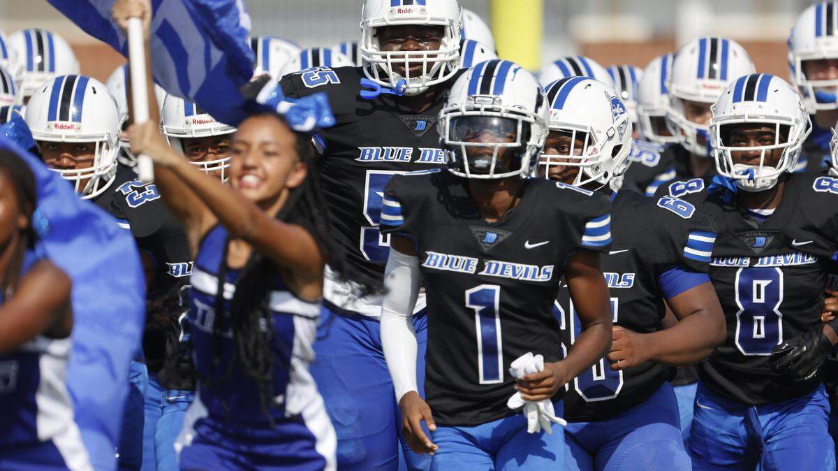 Dreher plays A.C. Flora at Memorial Stadium in Columbia, South Carolina on Saturday, August 27, 2022. 