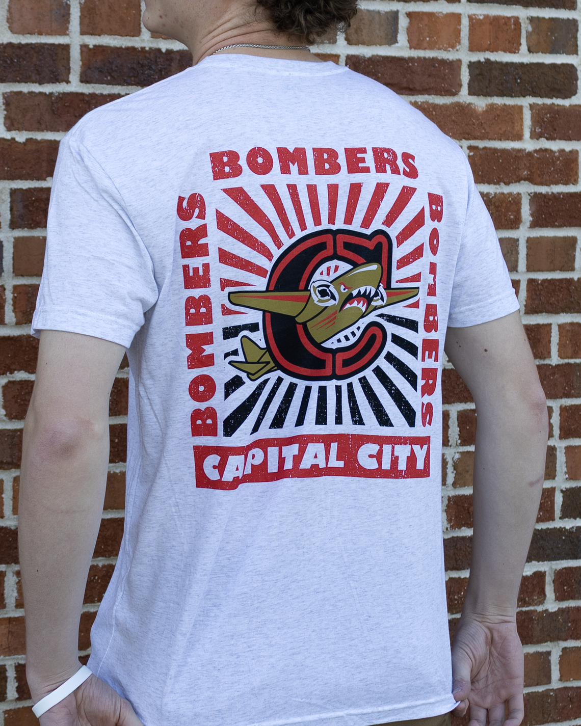 The Columbia Fireflies will have a Capital City Bombers “alternate identity” during the weekend of July 10-12, donning the name of the former team in Columbia. The Fireflies also are selling Bombers merchandise, such as this T-shirt.