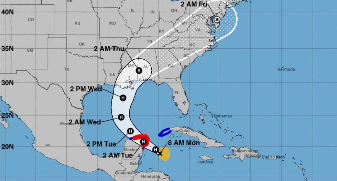 Tropical Storm Zeta is forecast to affect the Midlands region of South Carolina.