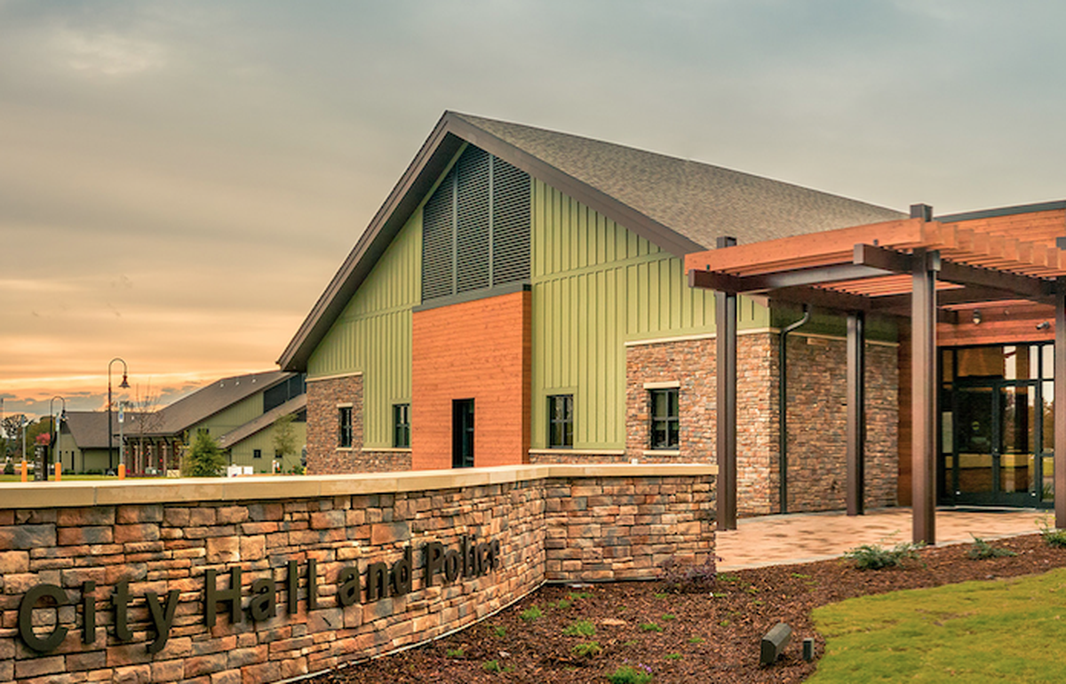 Travelers Rest spent $5 million on a new municipal complex as part of its downtown revitalization.