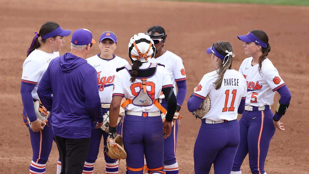 Clemson softball was eliminated in the NCAA regional round by Georgia on Sunday. 