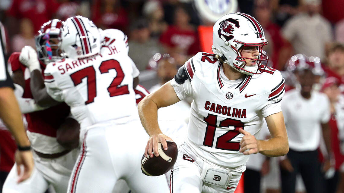 LaNorris Sellers’ struggles raise question: Will Cutter Woods play vs. Kentucky?