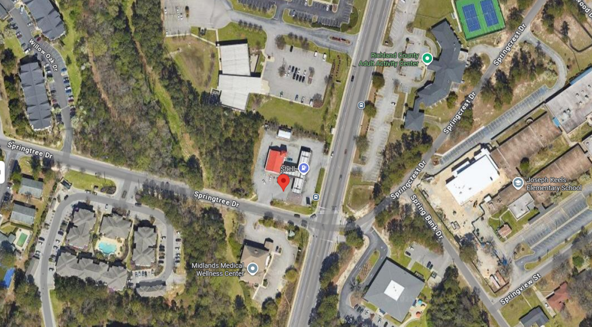 Cyrus Carmack-Belton was shot and killed by Rick Chow, leaving a Shell gas station at 7441 Parklane Road on May 28, 2023.