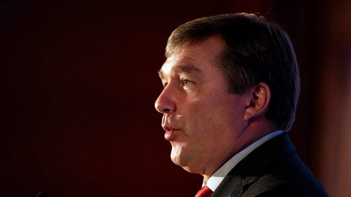 Georgia head coach Kirby Smart speaks to reporters during the NCAA college football Southeastern Conference Media Days Tuesday, July 20, 2021, in Hoover, Ala. (AP Photo/Butch Dill)