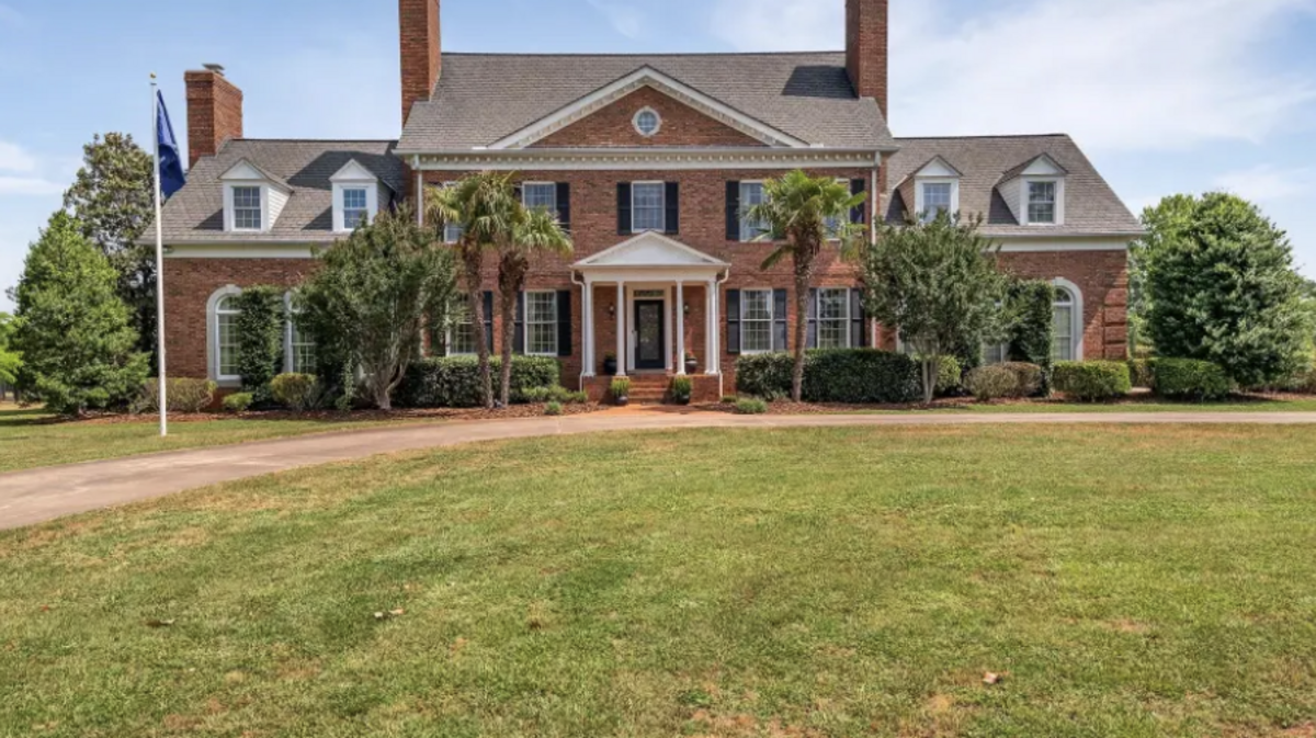 The imposing brick structure is 5,619 square feet. Asking price $1.65 million.