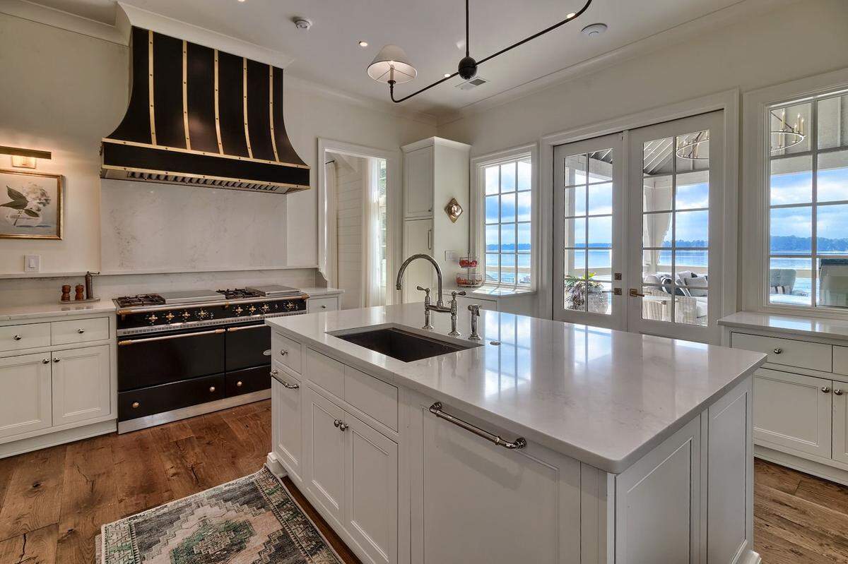 A look at the gourmet kitchen in a $3.9 million Lake Murray home for sale.