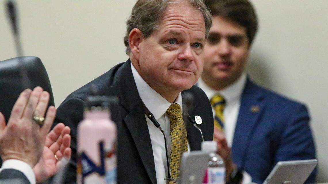 S.C. Rep. Weston Newton, R-Beaufort, presides over the Judiciary Committee after being elected chairman on Wednesday, Dec. 7, 2022.