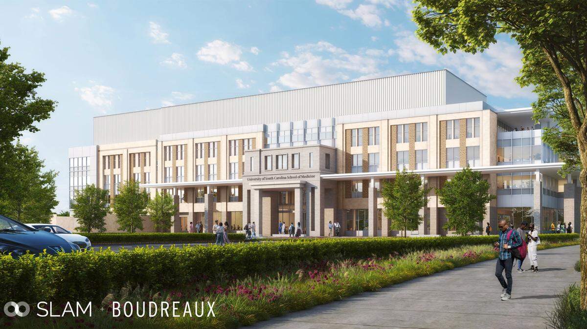 Plans for the University of South Carolina’s new School of Medicine building have come into focus.