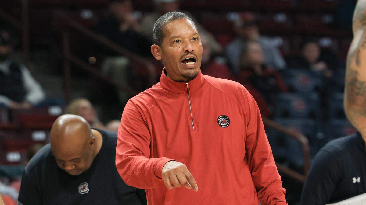 South Carolina men’s basketball head coach Lamont Paris 