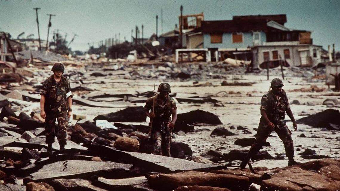 Hugo hit coast with force of 460 atomic bombs a minute