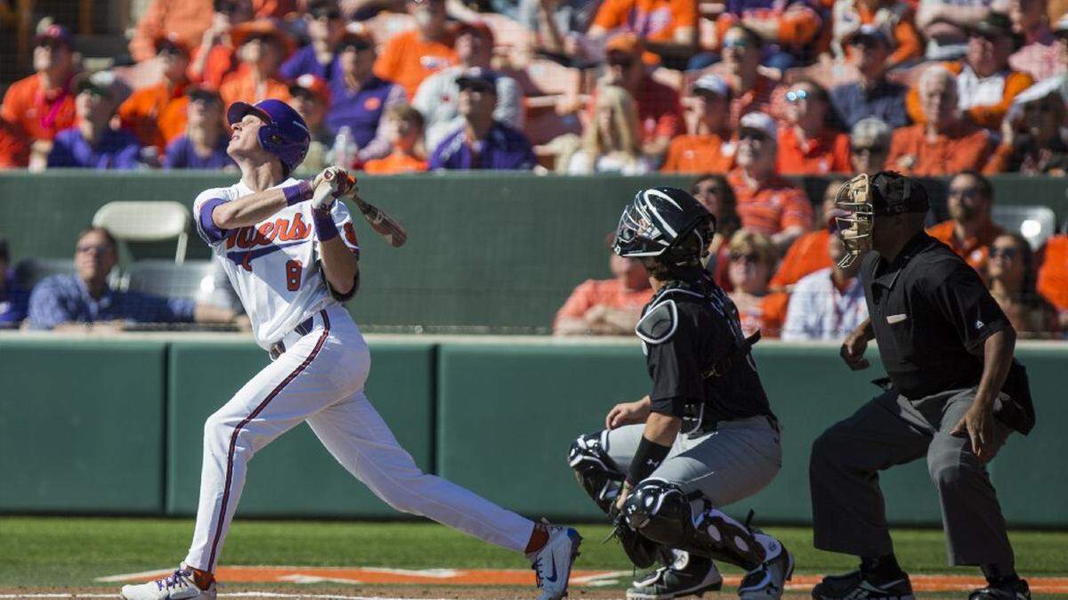 Logan Davidson had a big day at the plate to lead Clemson past Virginia on Saturday.