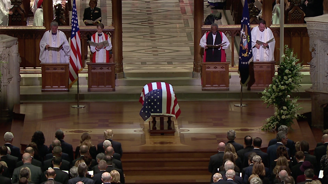 NC Bishop Michael Curry presided at Bush funeral; he also preached at Royal Wedding