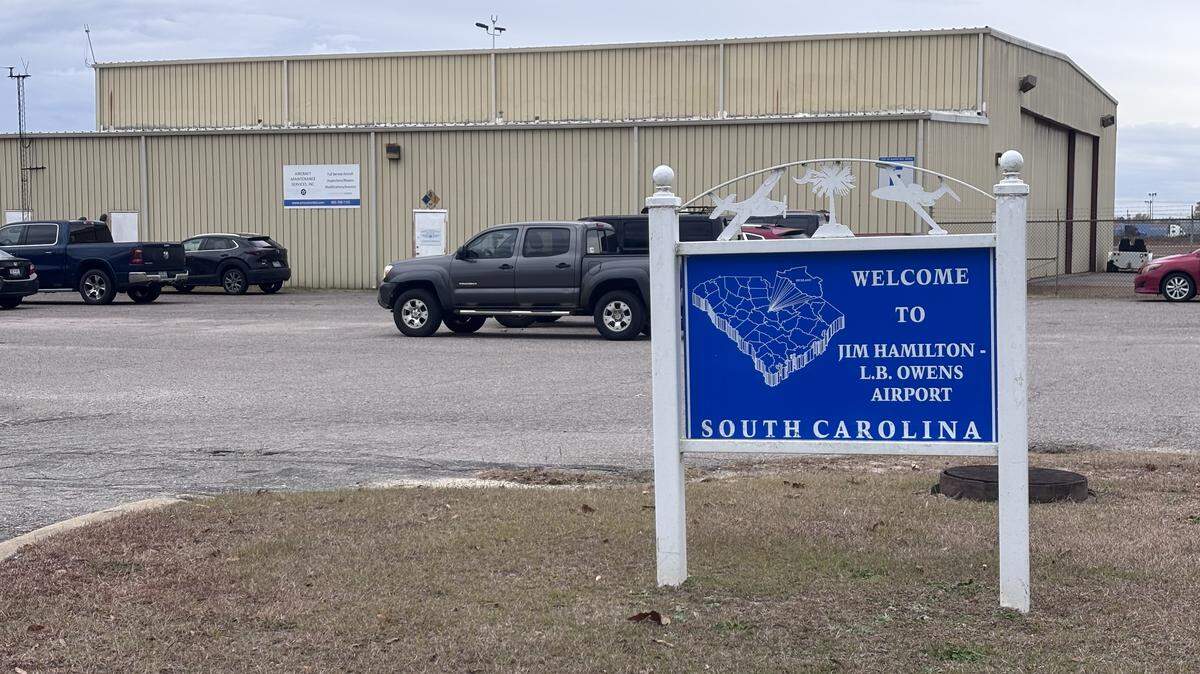 The Jim Hamilton-LB Owens airport is located in Southeast Columbia and is a hub for private planes. Aeronautics officials want to limit housing development around the airport to protect flight paths.