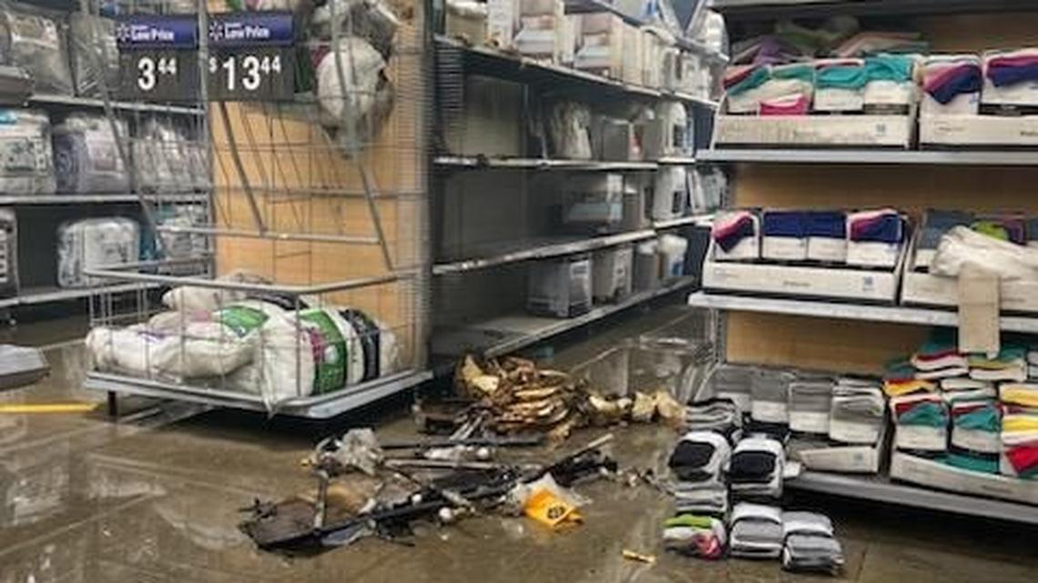 A fire that damaged a Walmart is under investigation, the Columbia Fire Department said.